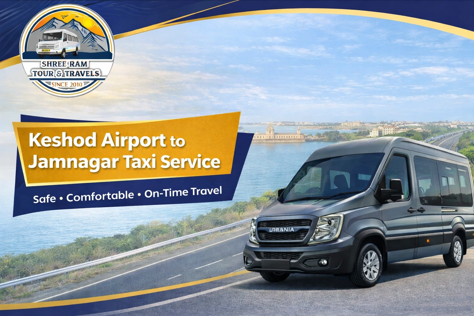 Keshod Airport to Jamnagar Taxi Service - Comfortable & Reliable Travel